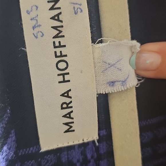 Mara Hoffman Cotton Aviva Dress In Penny Plaid - Picture 4 of 4